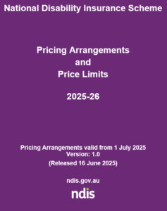 NDIS Price Guide 2025: NDIS Pricing Arrangements and Price Limits