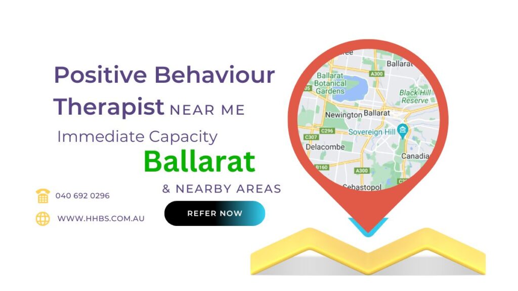 Positive Behaviour Therapist in Ballarat & Nearby